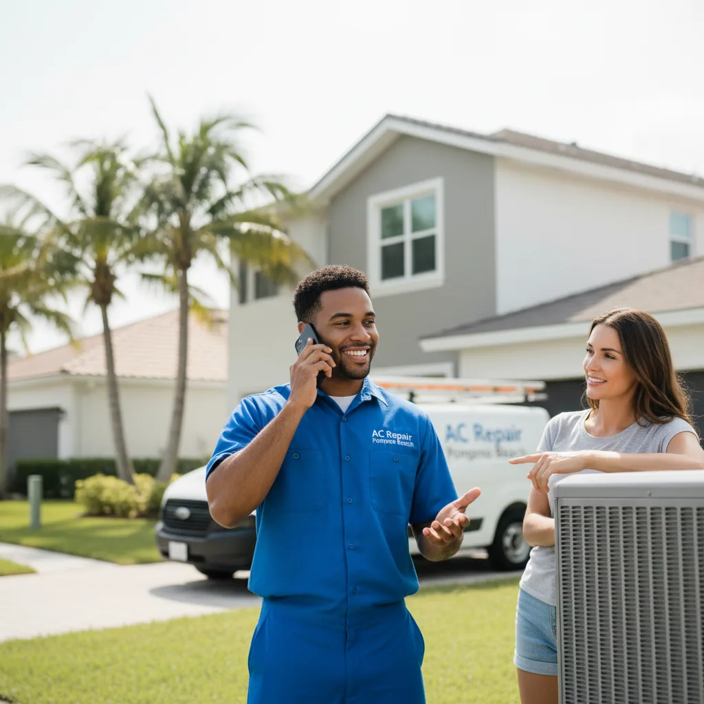 AC Repair Pompano Beach customer support in Richlandtown